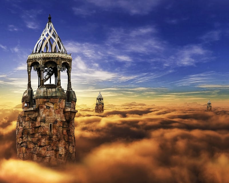 Fairytale Castle Backdrop